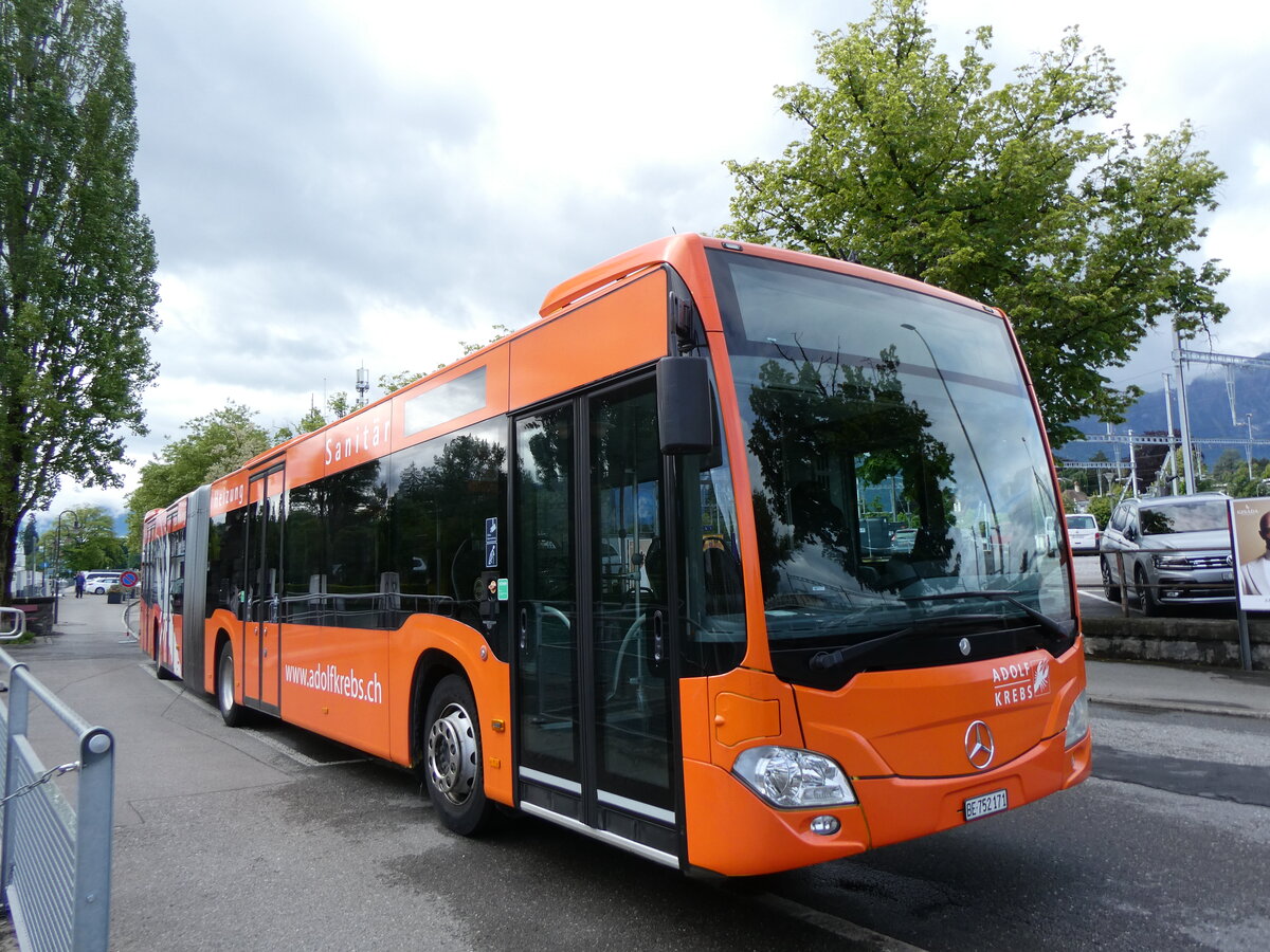 (275'819) - STI Thun - Nr. 171/BE 752'171 - Mercedes am 26. Mai 2025 bei der Schiffl�ndte Thun