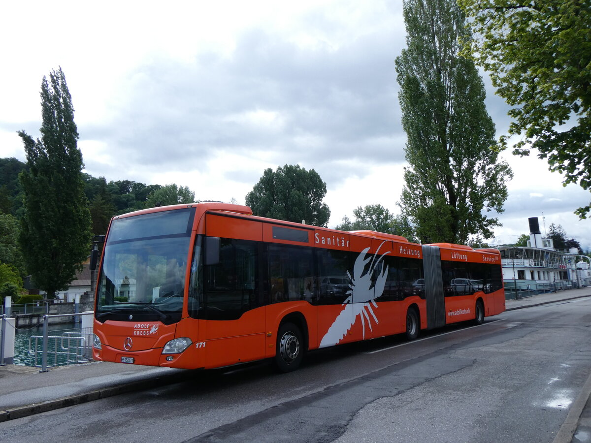 (275'820) - STI Thun - Nr. 171/BE 752'171 - Mercedes am 26. Mai 2025 bei der Schiffl�ndte Thun