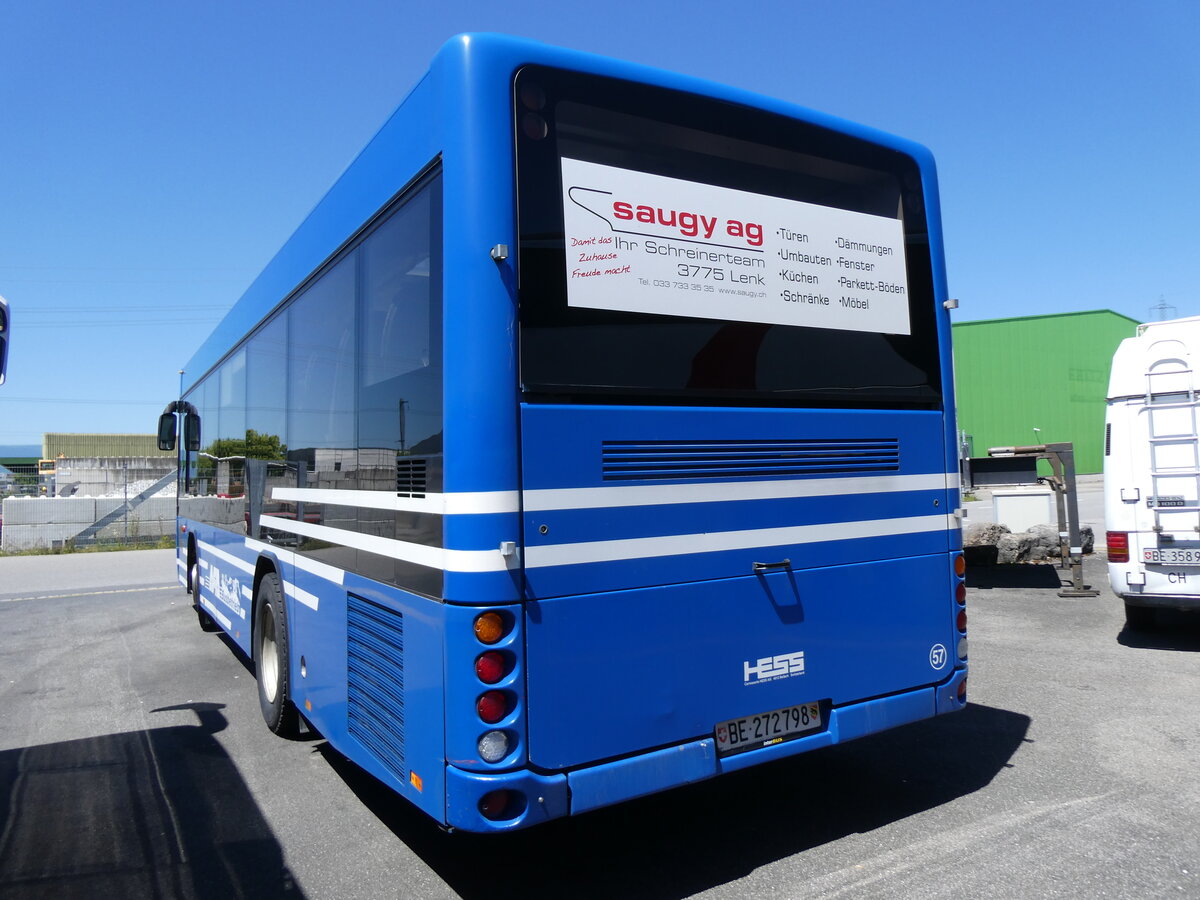 (276'070) - AFA Adelboden - Nr. 57/BE 272'798 - Scania/Hess am 30. Mai 2025 in Kerzers, Interbus