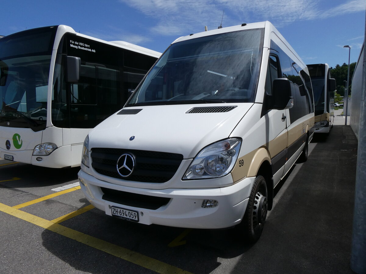 (276'120) - AZZK Zollikon - Nr. 59/ZH 694'059 - Mercedes am 31. Mai 2025 in Winterthur, Daimler Buses
