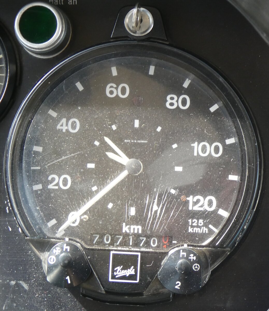 (276'167) - Birchler, Remetschwil - AG 54'039 - FBW/T�scher (ex Gerber, Winkel; ex Eggenberger, M�riken; ex Tanner, Bubendorf; ex P 24'803) am 1. Juni 2025 beim Bahnhof Langnau (Detailaufnahme - 707'170,0 Kilometer)