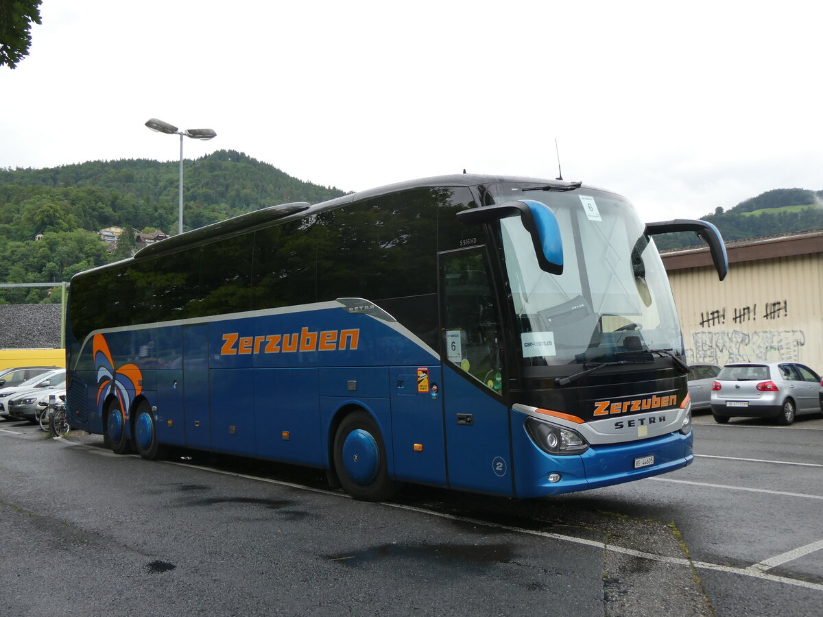 (276'196) - Zerzuben, Visp-Eyholz - Nr. 2/VS 44'605 - Setra am 2. Juni 2025 in Thun, Seestrasse