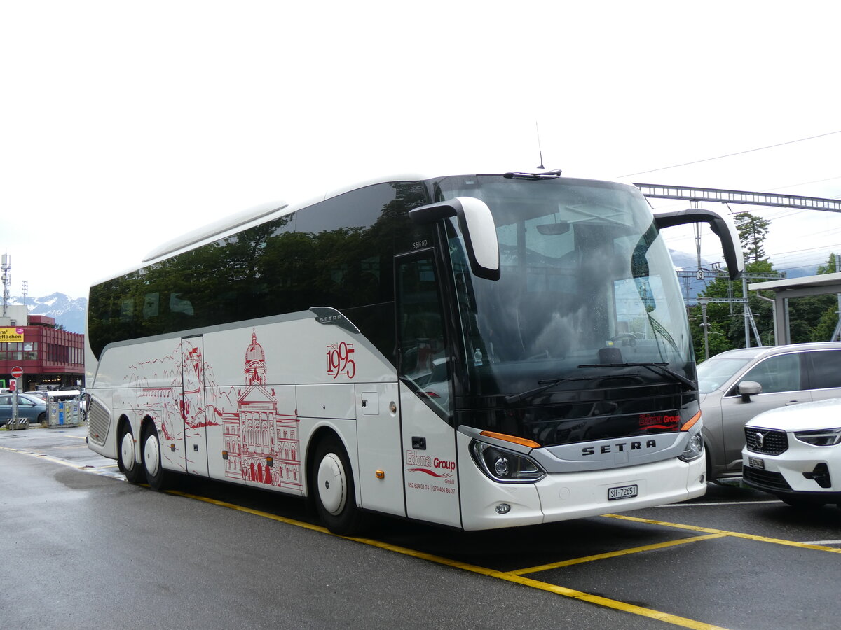 (276'202) - Edona, Schaffhausen - SH 72'651 - Setra am 2. Juni 2025 in Thun, CarTerminal