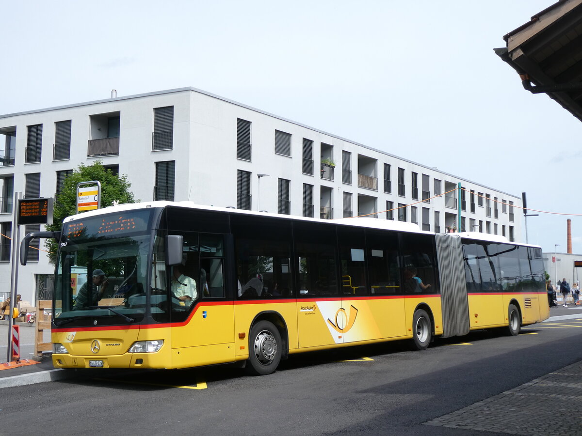 (276'211) - PostAuto Nordschweiz - BL 479'339/PID 5257 - Mercedes (ex SO 148'553) am 3. Juni 2025 beim Bahnhof Aesch