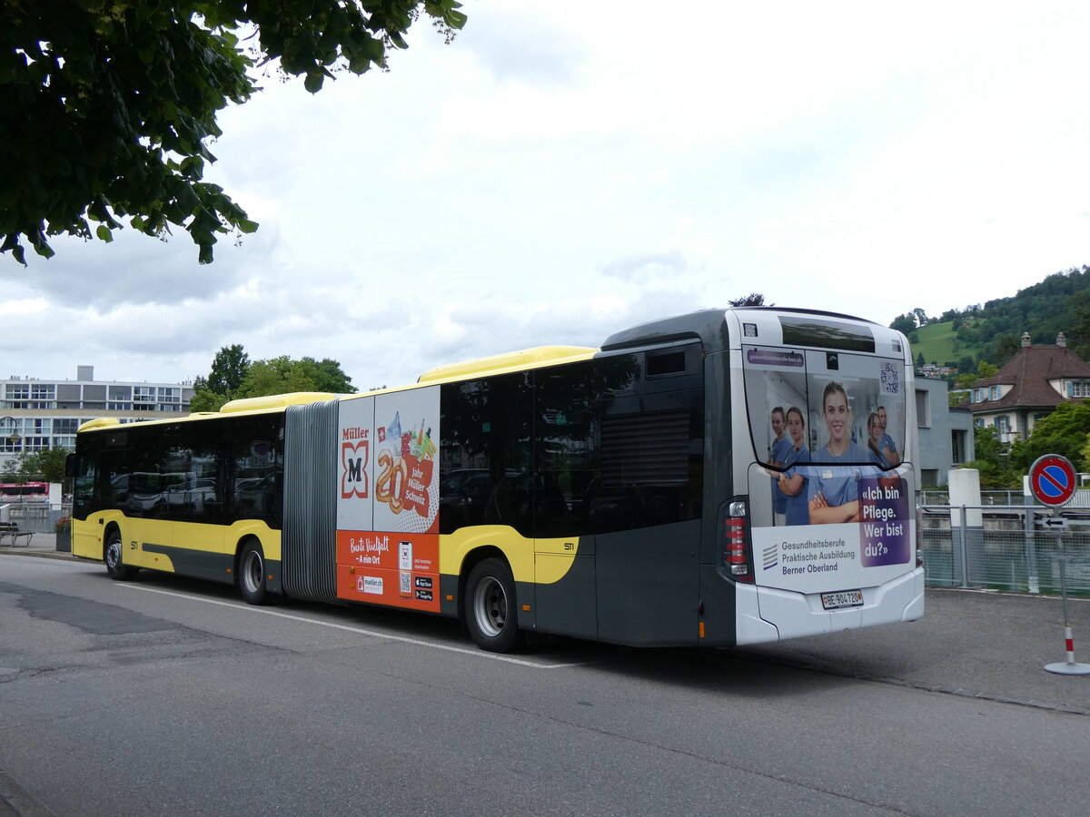 (276'289) - STI Thun - Nr. 720/BE 904'720 - Mercedes am 5. Juni 2025 bei der Schiffl�ndte Thun
