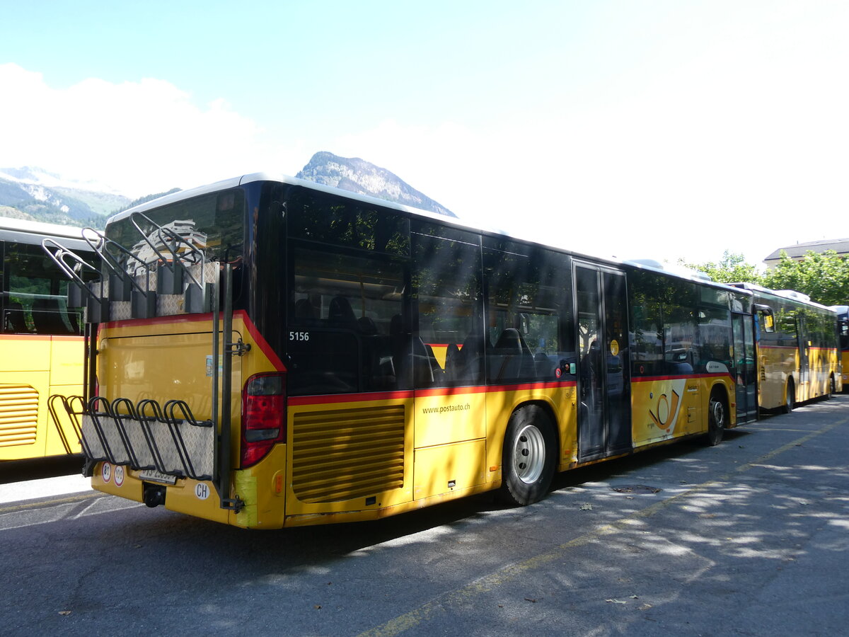 (276'304) - PostAuto Wallis - VS 25'030/PID 5156 - Setra (ex Anthamatten, Saas-Almagell) am 6. Juni 2025 in Brig, Garage