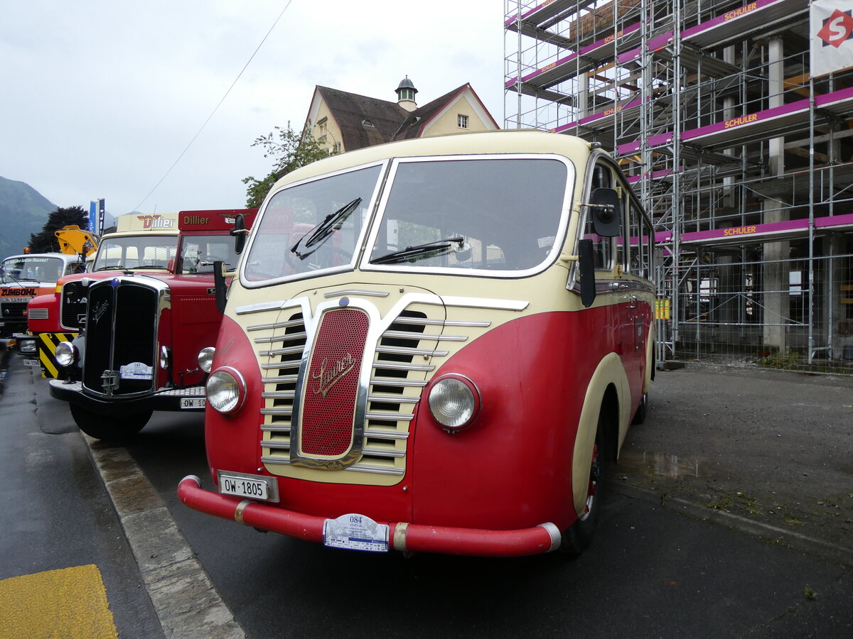 (276'353) - Dillier, Sarnen - OW 1805 - Saurer/R&J am 7. Juni 2025 in Sarnen, OiO