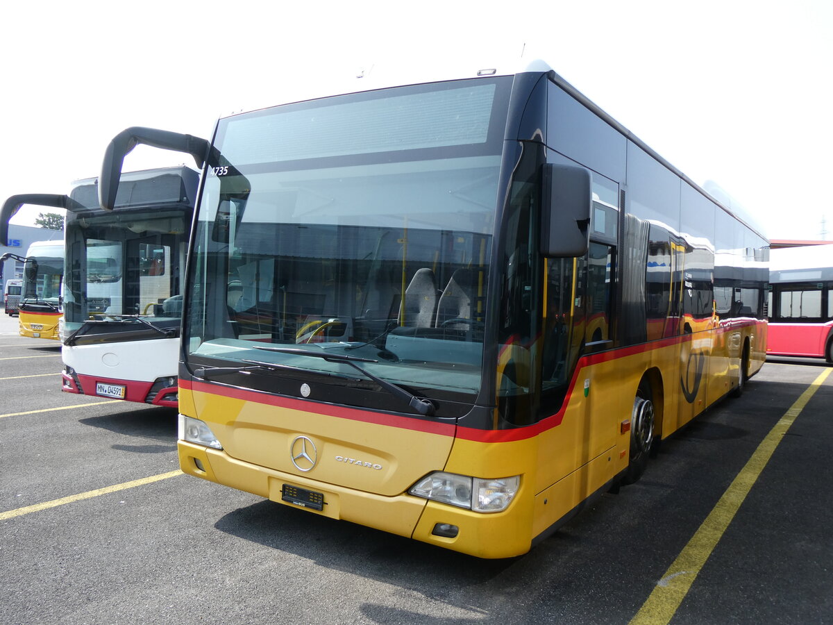 (276'515) - SEFA, Aubonne - PID 4735 - Mercedes (ex CarPostal Ouest; ex SAPJV, L'Isle Nr. 60) am 9. Juni 2025 in Kerzers, Interbus