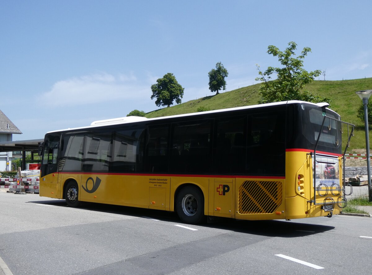 (276'588) - ASK Schangnau - Nr. 2/BE 396'677/PID 10'913 - Volvo am 13. Juni 2025 beim Bahnhof Escholzmatt