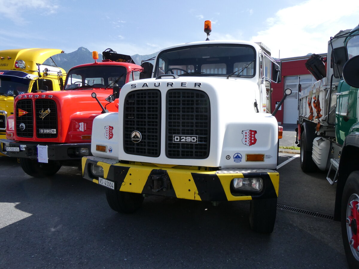 (276'665) - Buchard, Leytron - VS 41'004 - Saurer am 14. Juni 2025 in Aigle, Kolly SA