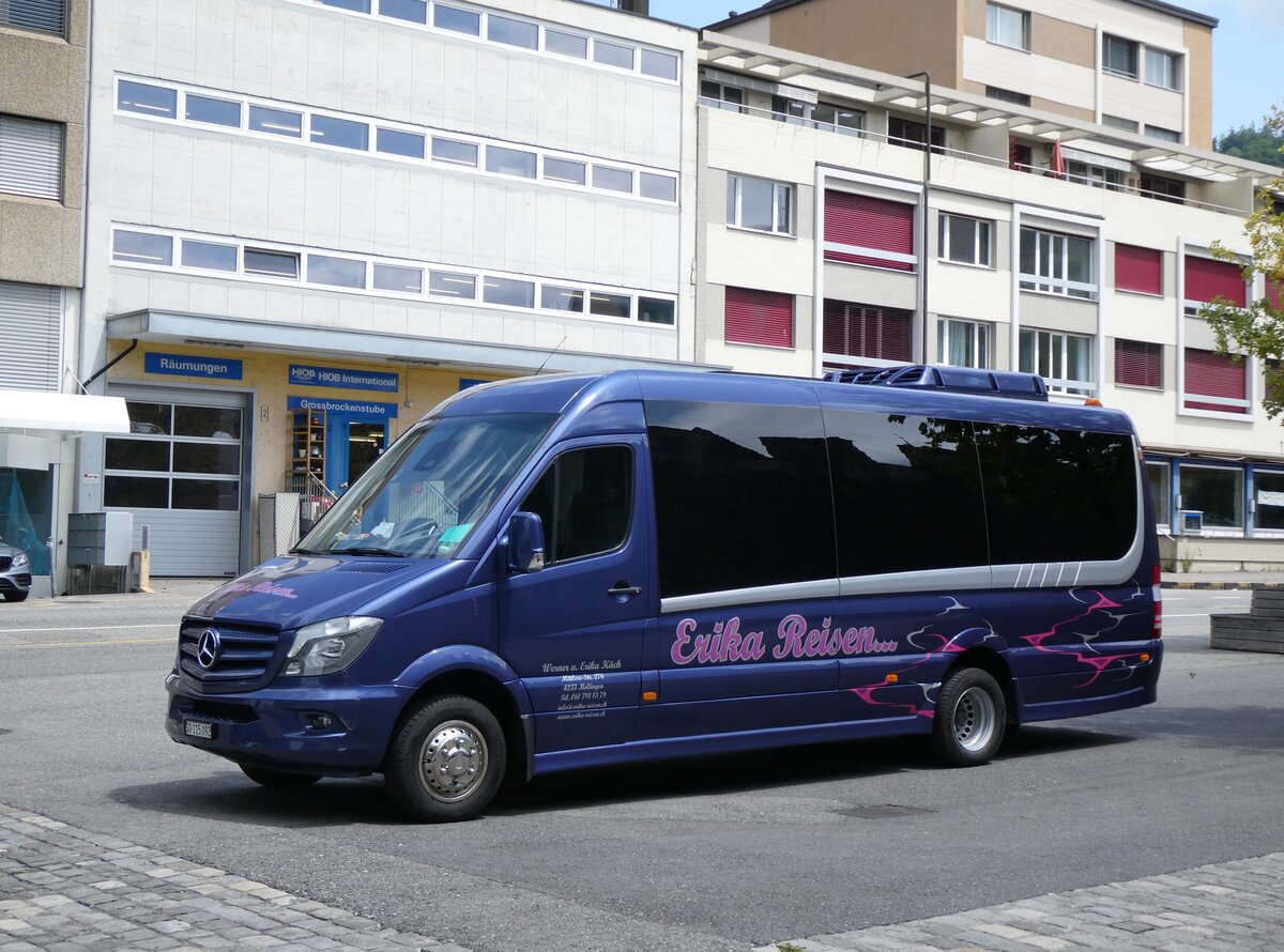 (276'792) - Erika-Reisen, Meltingen - SO 115'092 - Mercedes am 16. Juni 2025 in Thun, Berntorplatz