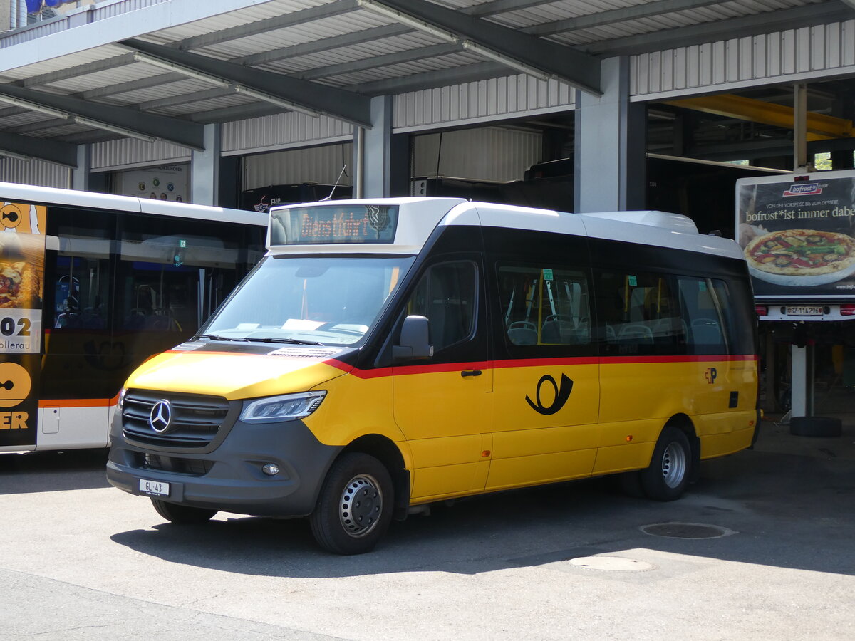 (276'807) - Niederer, Filzbach - Nr. 12/GL 43/PID 11'825 - Mercedes/Tremonia am 17. Juni 2025 in Schmerikon, Thomann