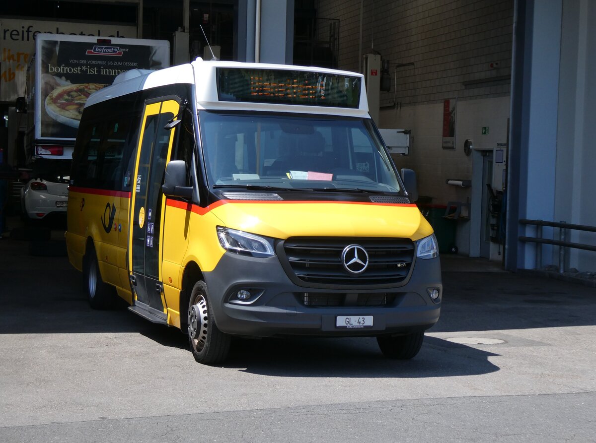 (276'809) - Niederer, Filzbach - Nr. 12/GL 43/PID 11'825 - Mercedes/Tremonia am 17. Juni 2025 in Schmerikon, Thomann