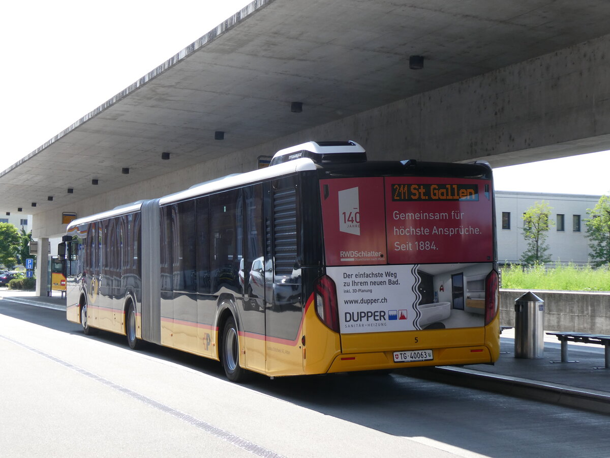(276'856) - Eurobus, Arbon - Nr. 5/TG 40'063/PID 11'988 - MAN am 17. Juni 2025 in Arbon, Bushof