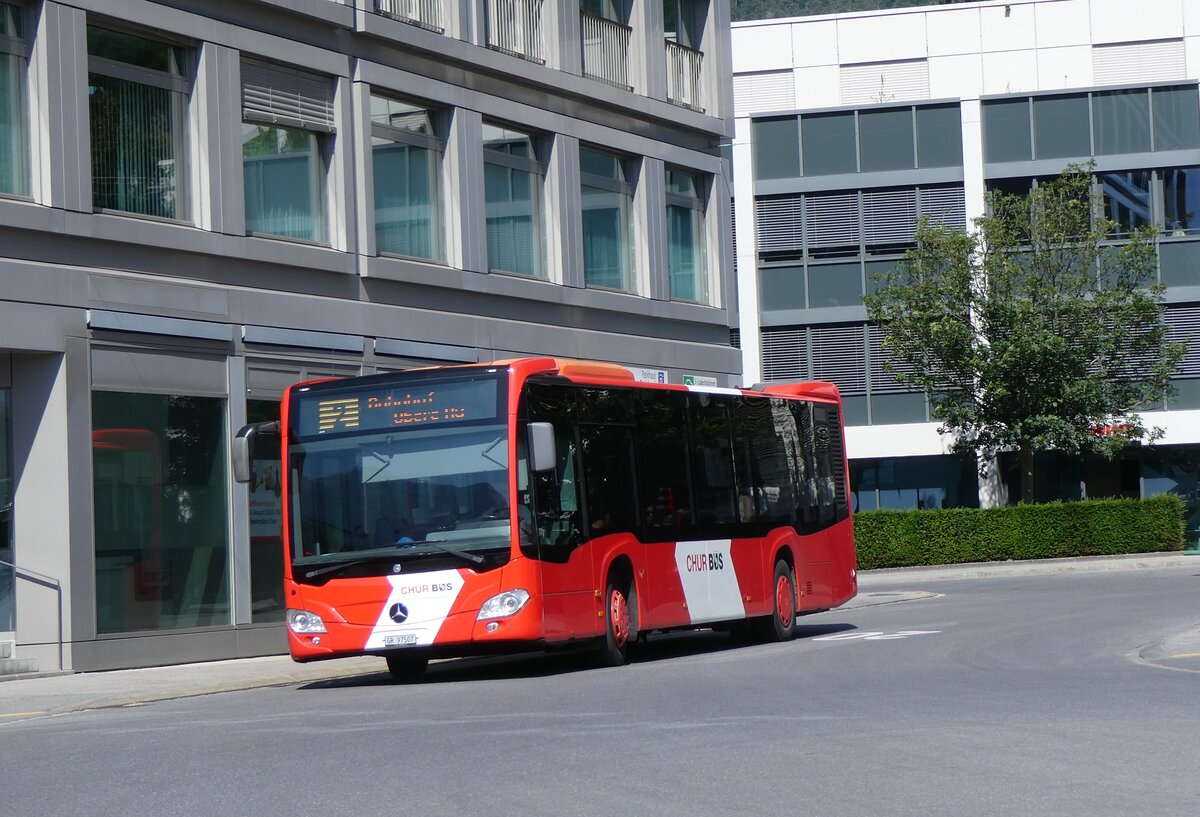 (276'948) - Chur Bus, Chur - Nr. 7/GR 97'507 - Mercedes am 18. Juni 2025 beim Bahnhof Chur