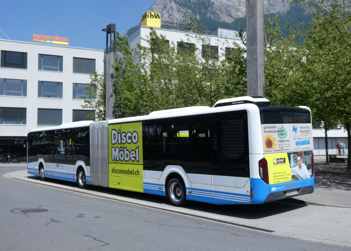 (277'144) - RTB Altst�tten - Nr. 6/SG 482'201 - MAN am 20. Juni 2025 beim Bahnhof Sargans