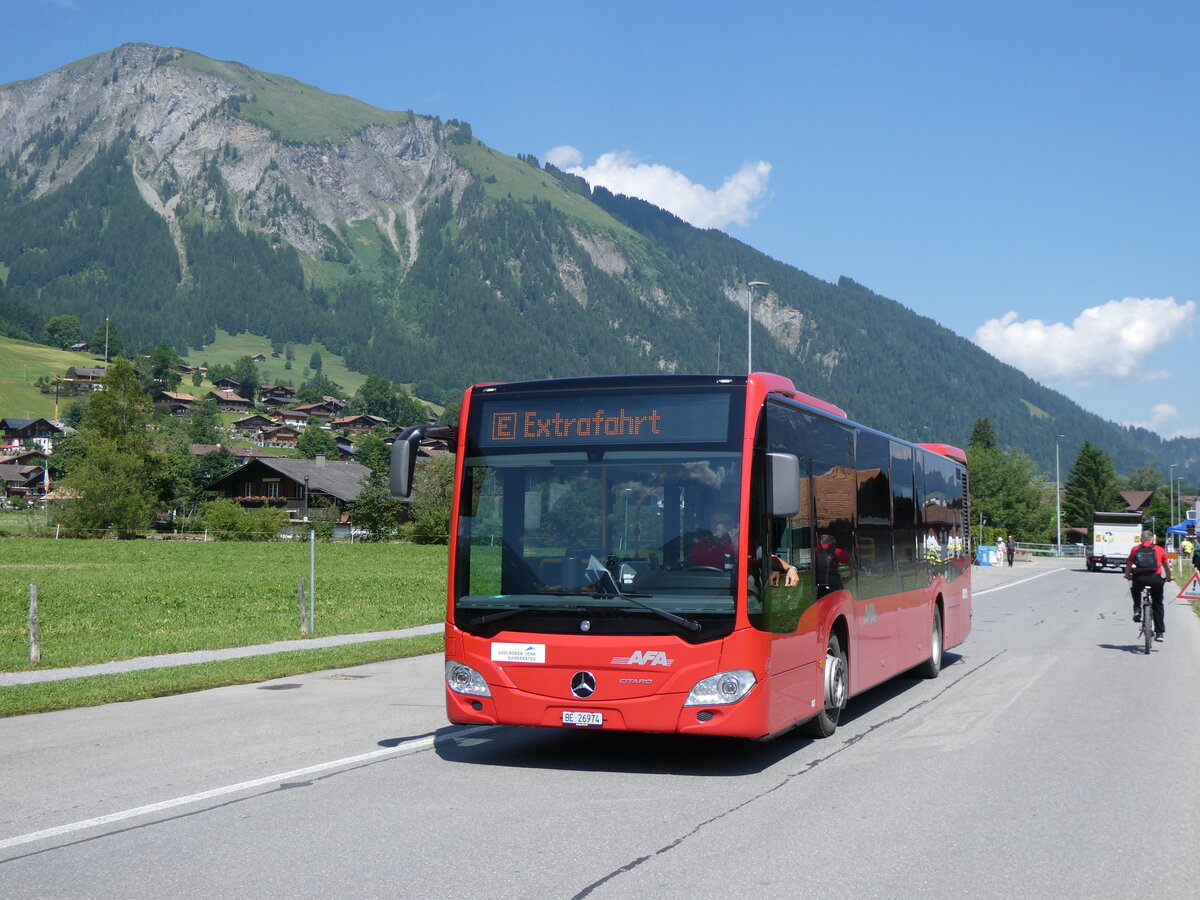 (277'166) - AFA Adelboden - Nr. 94/BE 26'974 - Mercedes am 21. Juni 2025 in Lenk, Kant.Bern.Jodlerfest