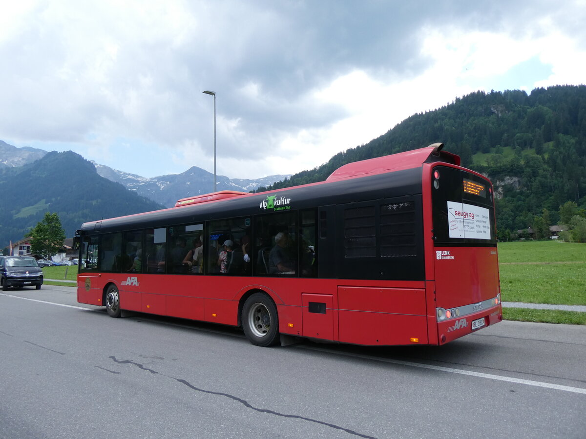 (277'196) - AFA Adelboden - Nr. 51/BE 25'802 - Solaris am 21. Juni 2025 in Lenk, Bern.Kant.Jodlerfest