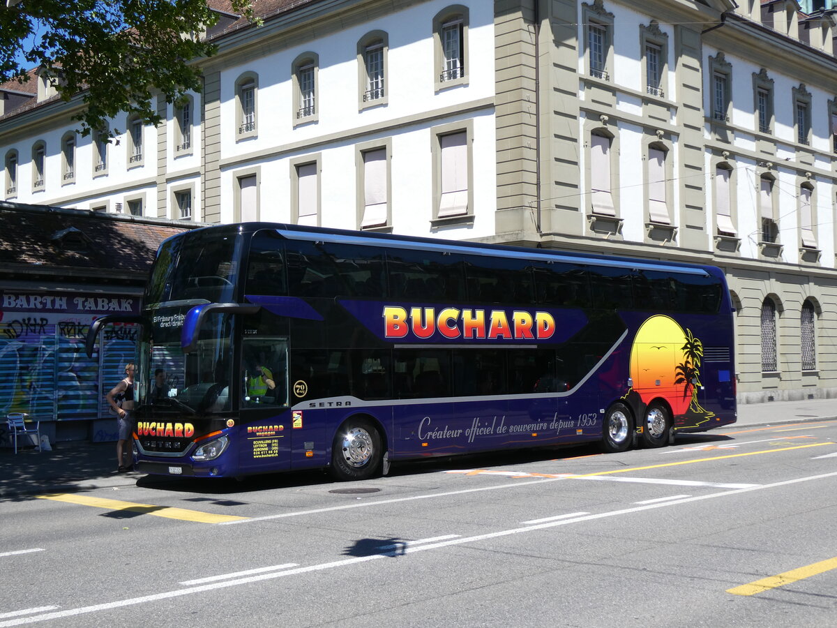 (277'319) - Buchard, Leytron - Nr. 53/FR 221'620 - Setra am 28. Juni 2025 beim Bahnhof Bern