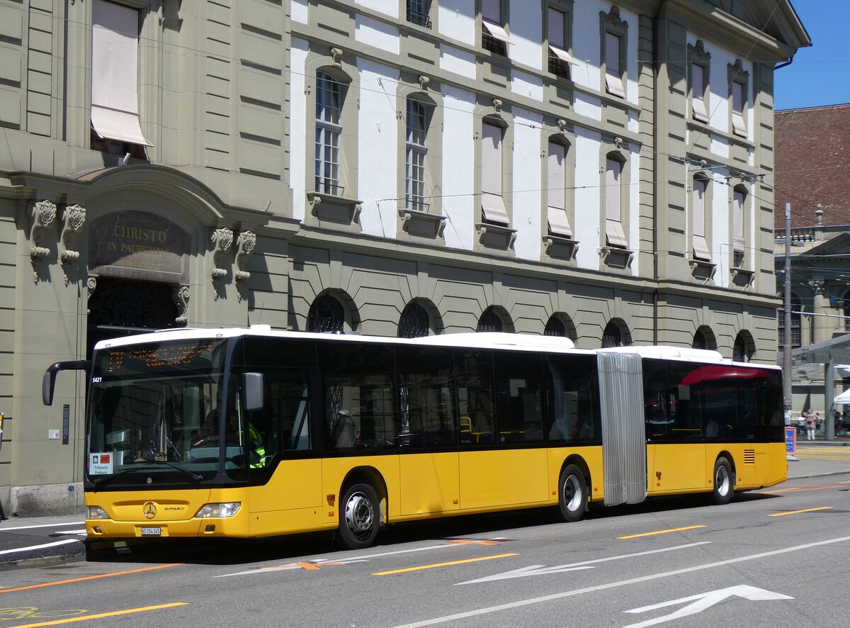 (277'320) - Buchard, Leytron - VS 104'345/PID 5421 - Mercedes am 28. Juni 2025 beim Bahnhof Bern