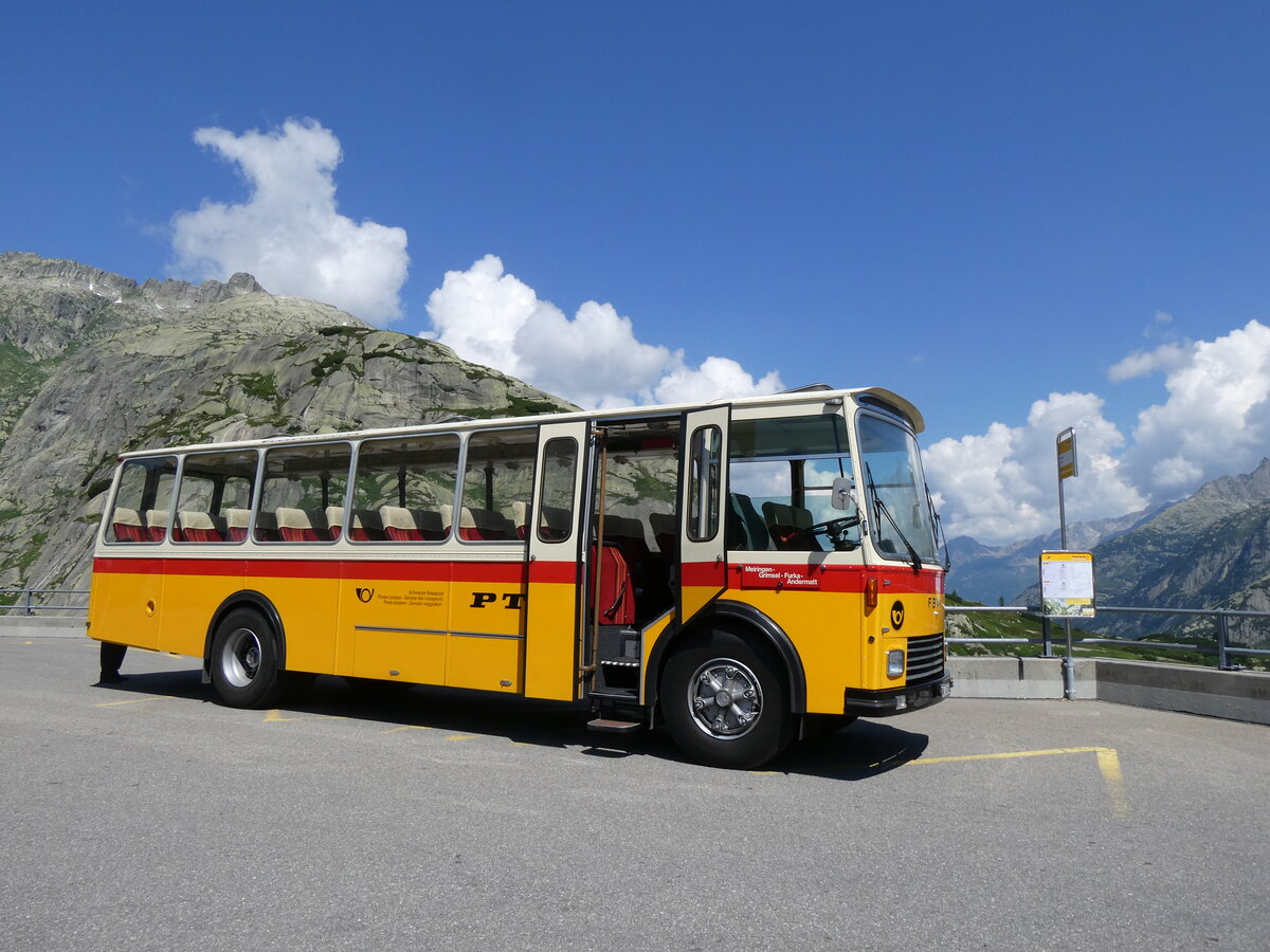 (277'407) - Lambach, Gommiswald - NW 24'301 - FBW/Eggli (ex Tanner+Lambach, Reigoldswil; ex Lambach, Rieden; ex Meier, Gr�t; ex AVG Grindelwald Nr. 13; ex P 24'182) am 1. Juli 2025 in Grimsel, Hospiz