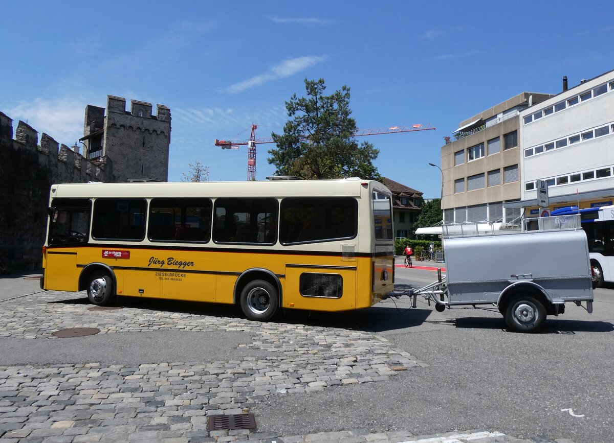 (277'486) - Biegger, Ziegelbr�cke - Nr. 11/GL 1946 - NAW/R&J (ex AS Engi Nr. 7) am 2. Juli 2025 in Thun, Berntorplatz