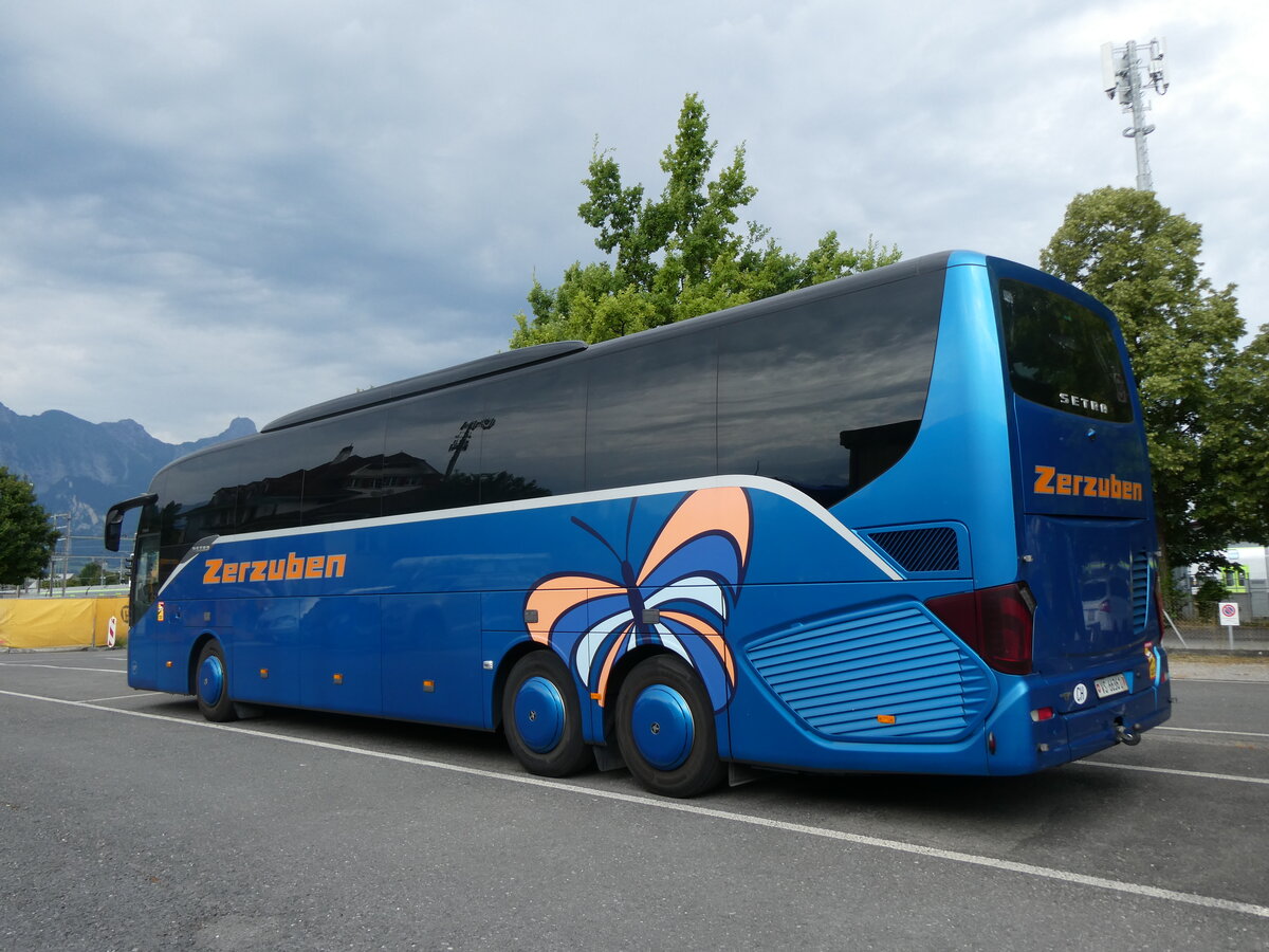 (277'491) - Zerzuben, Visp-Eyholz - Nr. 17/VS 66'361 - Setra am 3. Juli 2025 in Thun, Seestrasse