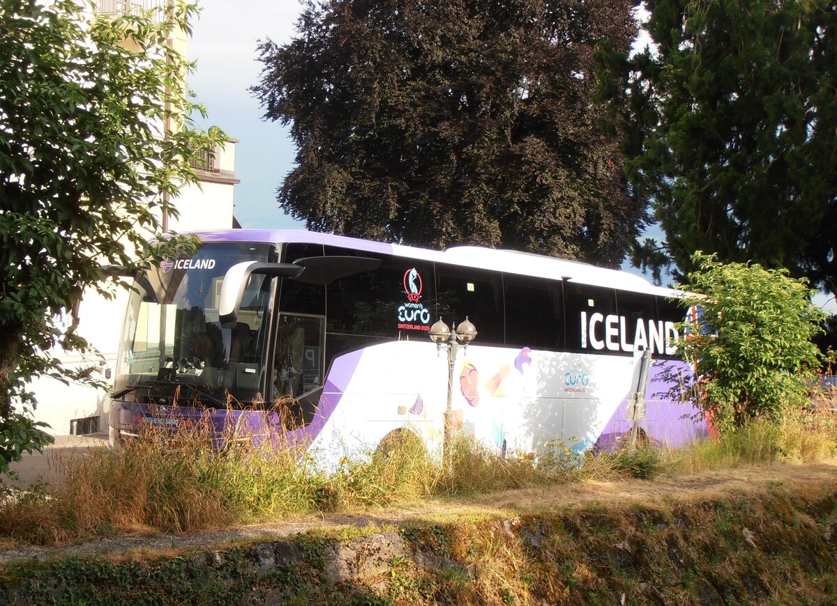 (277'554) - UEFA Women's Euro 2025 - BE 202'515 - Mercedes am 4. Juli 2025 in Gunten, Parkhotel Gunten