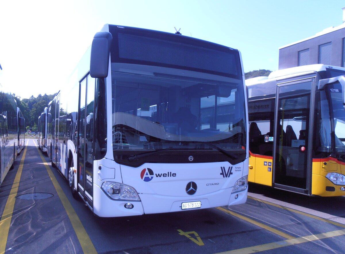 (277'566) - Limmat Bus, Dietikon - AG 578'122 - Mercedes am 5. Juli 2025 in Winterthur, Daimler Buses