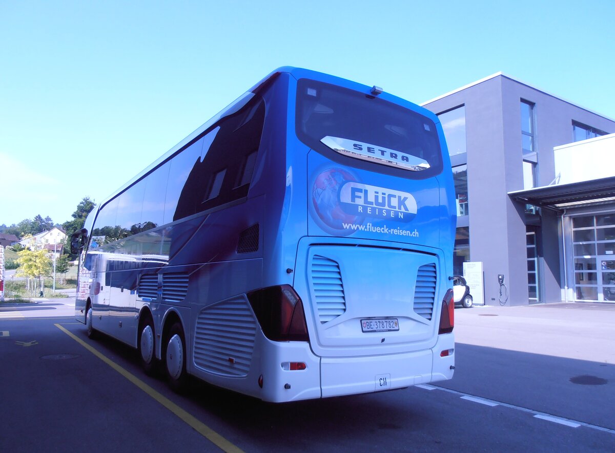 (277'581) - Fl�ck, Brienz - BE 378'782 - Setra am 5. Juli 2025 in Winterthur, Daimler Buses