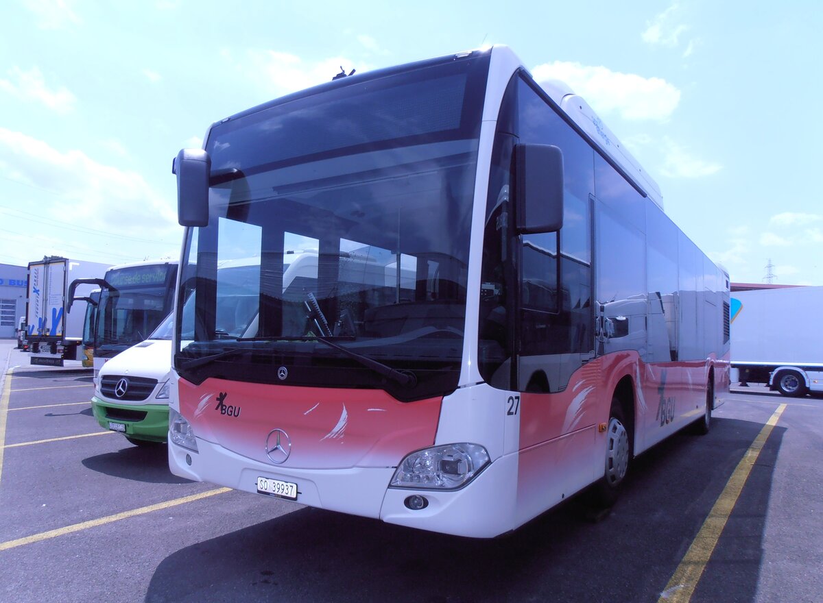 (277'600) - BGU Grenchen - Nr. 27/SO 39'937 - Mercedes am 5. Juli 2025 in Kerzer, Interbus