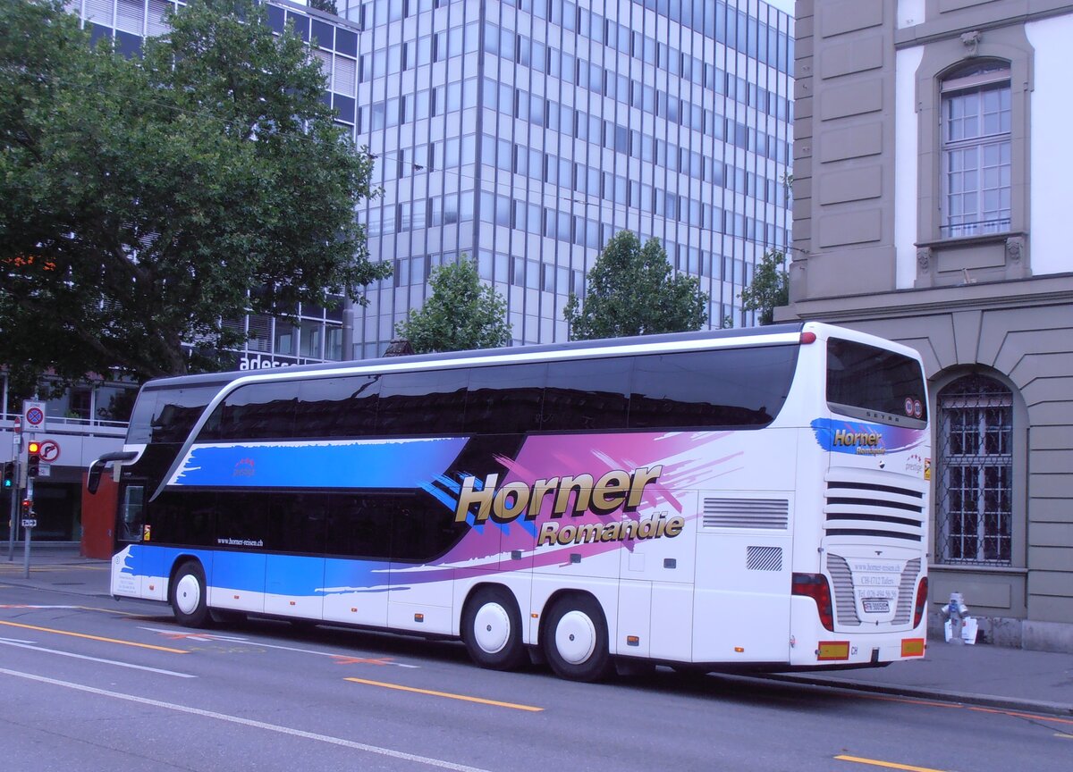 (277'637) - Horner, Tafers - Nr. 5/FR 300'505 - Setra am 6. Juli 2025 beim Bahnhof Bern