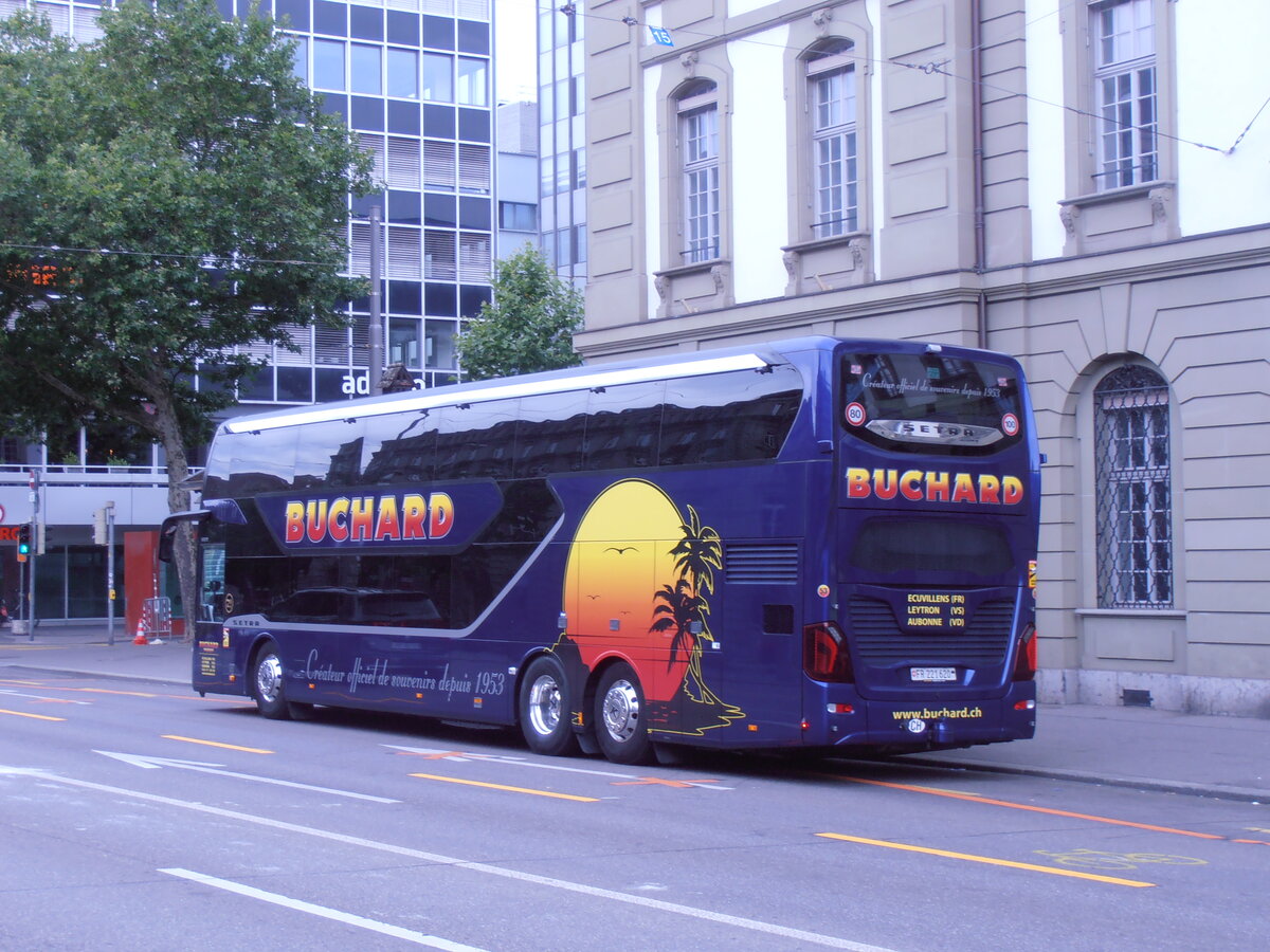 (277'649) - Buchard, Leytron - Nr. 53/FR 221'620 - Setra am 6. Juli 2025 beim Bahnhof Bern