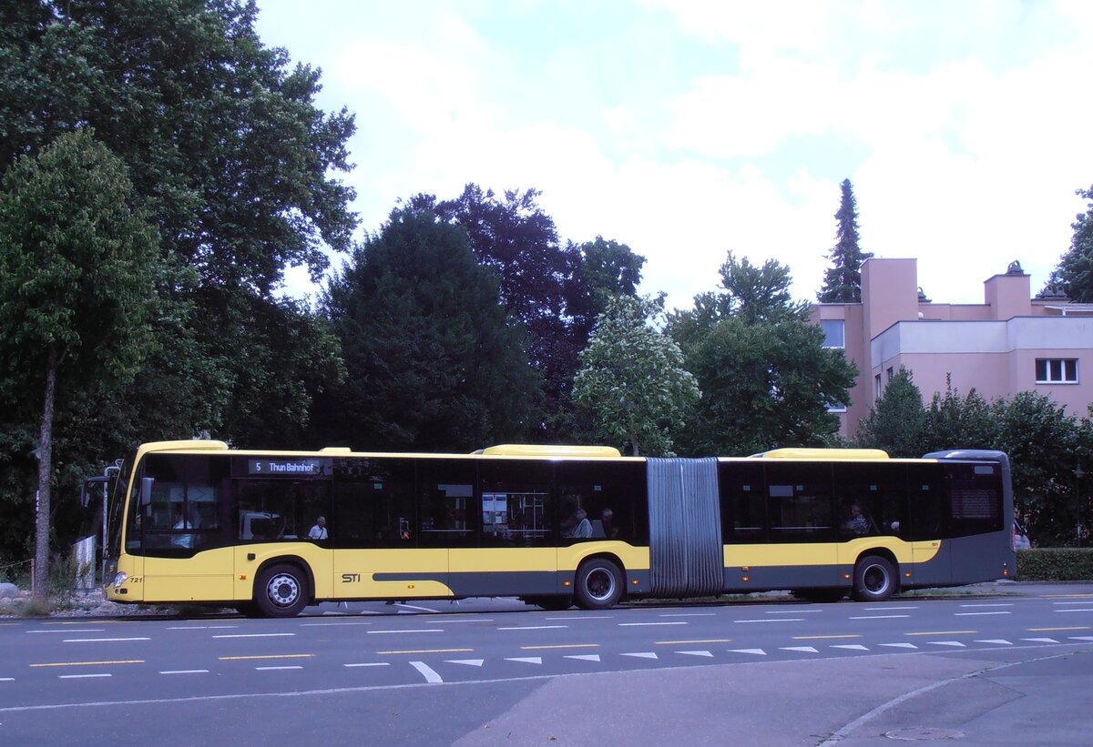 (277'682) - STI Thun - Nr. 721/BE 904'721 - Mercedes am 7. Juli 2025 in Thun, Klosestrasse