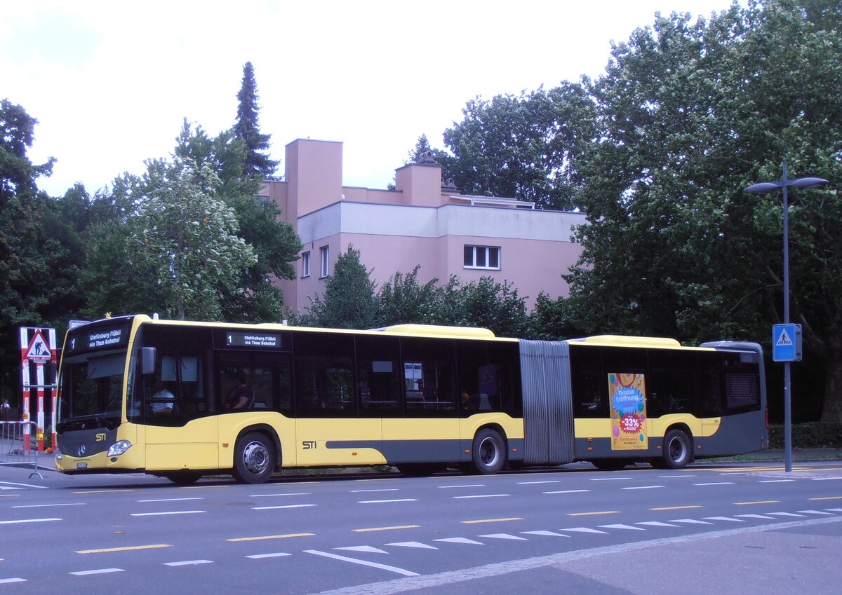 (277'683) - STI Thun - Nr. 703/BE 754'703 - Mercedes am 7. Juli 2025 in Thun, Klosestrasse