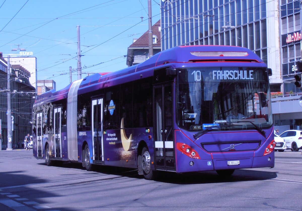 (277'726) - Bernmobil, Bern - Nr. 239/BE 881'239 - Volvo am 9. Juli 2025 beim Bahnhof Bern