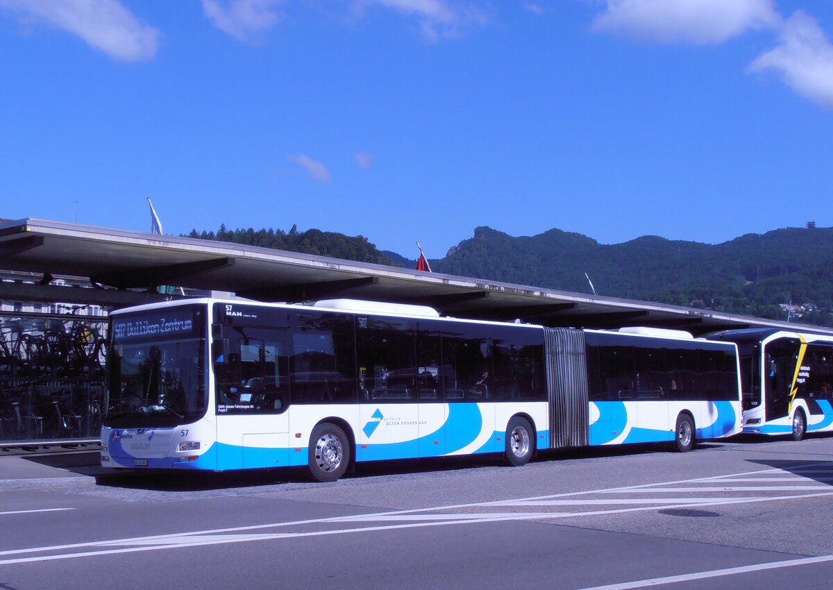 (277'733) - BOGG Wangen b.O. - Nr. 57/SO 181'982 - MAN (ex STI Thun Nr. 701) am 10. Juli 2025 beim Bahnhof Olten
