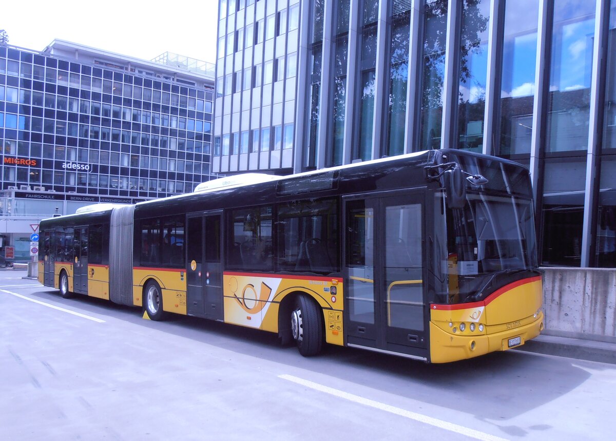 (277'919) - PostAuto Bern - Nr. 10'310/BE 813'683/PID 10'310 - Solaris (ex Nr. 683) am 17. Juli 2025 in Bern, Postautostation