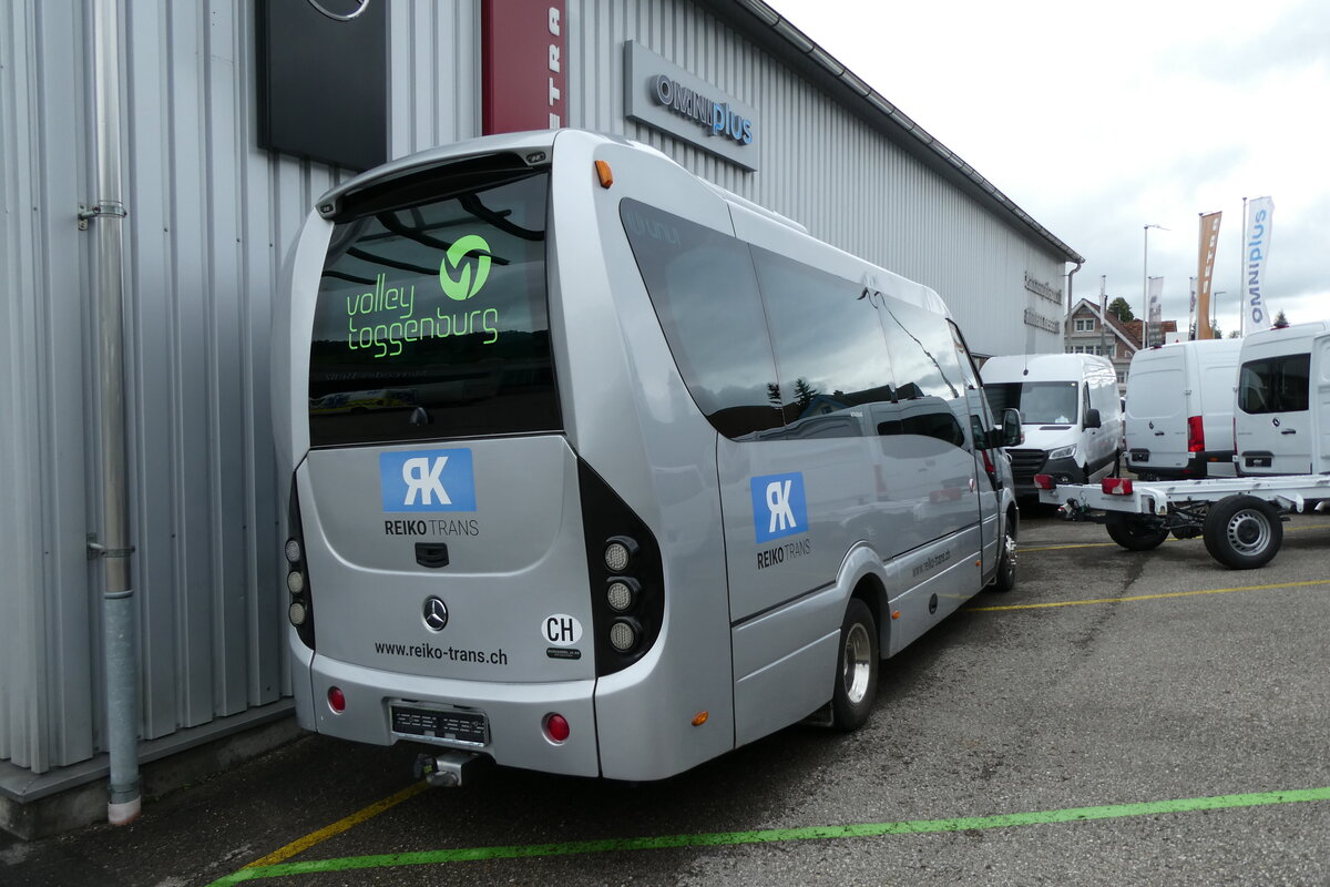 (278'024) - Reiko Trans, Sirnach - Mercedes am 25. Juli 2025 in Nesslau, Altherr