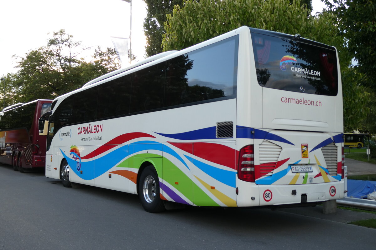 (278'038) - Inderm�hle, Rekingen - Nr. 113/AG 25'599 - Mercedes am 25. Juli 2025 in Thun, Strandbad