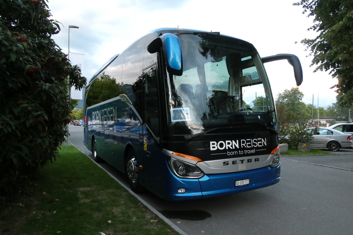 (278'246) - Born, Olten - SO 105'777 - Setra am 30. Juli 2025 in Thun, Strandbad