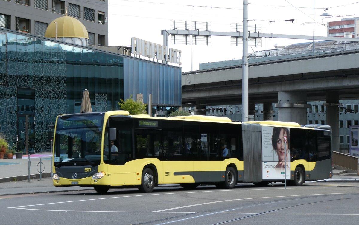 (278'290) - STI Thun - Nr. 162/BE 752'162 - Mercedes am 1. August 2025 beim Bahnhof Bern Europaplatz