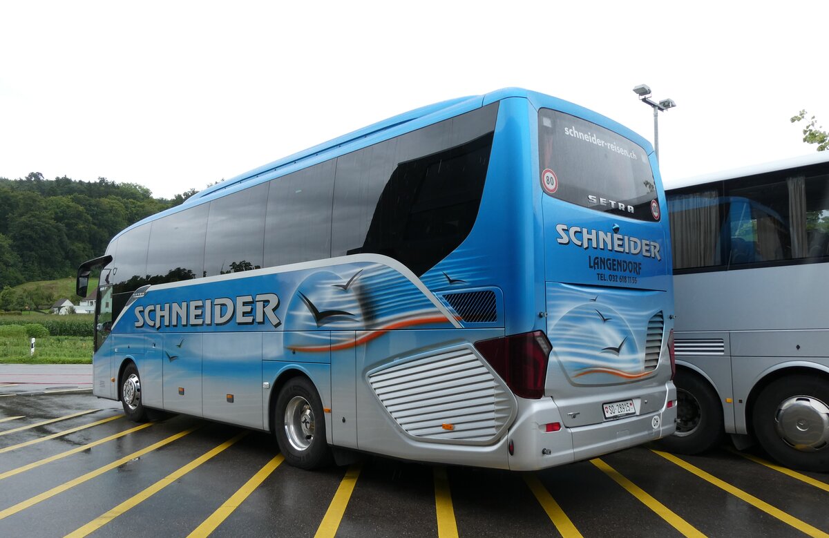 278'379) - Schneider, Langendorf - SO 28'915 - Setra am 2. August 2025 in Winterthur, Daimler Buses