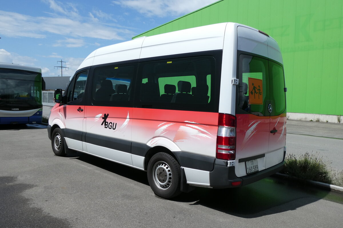 (278'394) - BGU Grenchen - Nr. 4/SO 160'589 - Mercedes am 2. August 2025 in Kerzers, Interbus