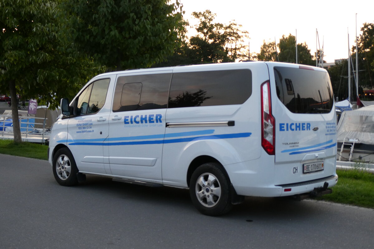 (278'580) - Eicher, Lyss - BE 170'601 - Ford am 6. August 2025 in Thun, Strandbad