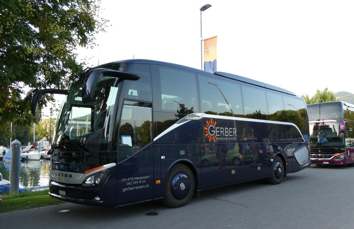 (278'778) - Gerber, Matzendorf - SO 112'573 - Setra am 9. August 2025 in Thun, Strandbad