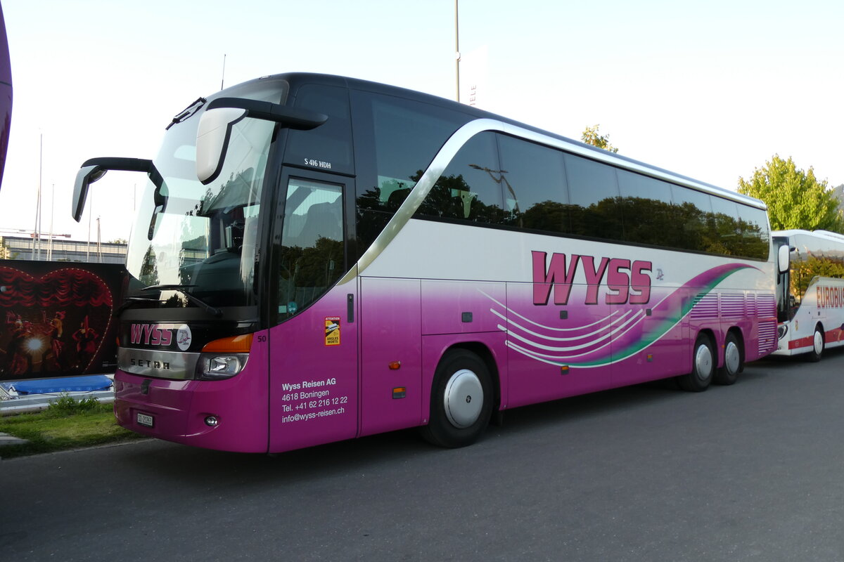 (278'780) - Wyss, Boningen - Nr. 50/SO 21'263 - Setra am 9. August 2025 in Thun, Strandbad