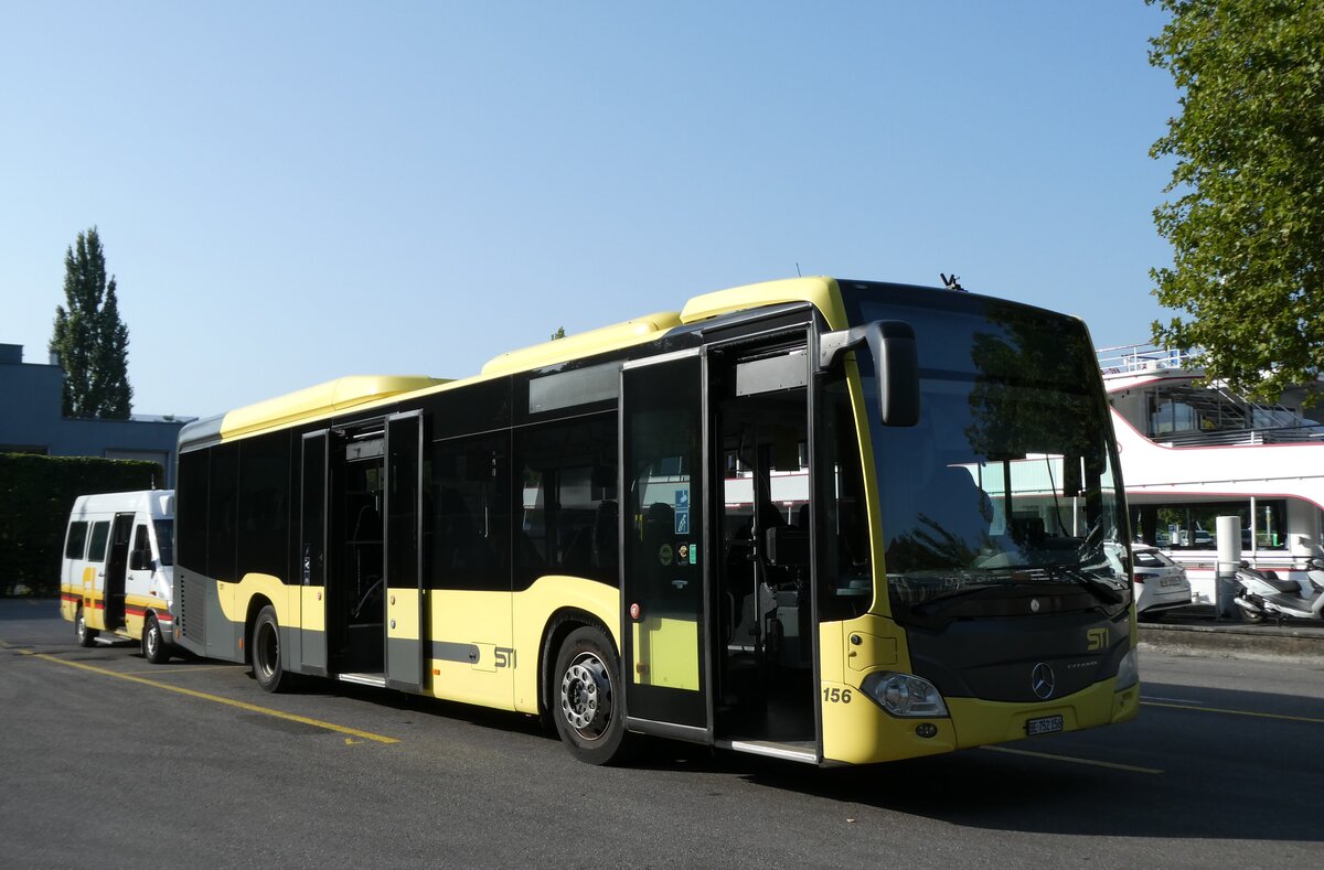 (278'842) - STI Thun - Nr. 156/BE 752'156 - Mercedes am 15. August 2025 bei der Schiffl�ndte Thun
