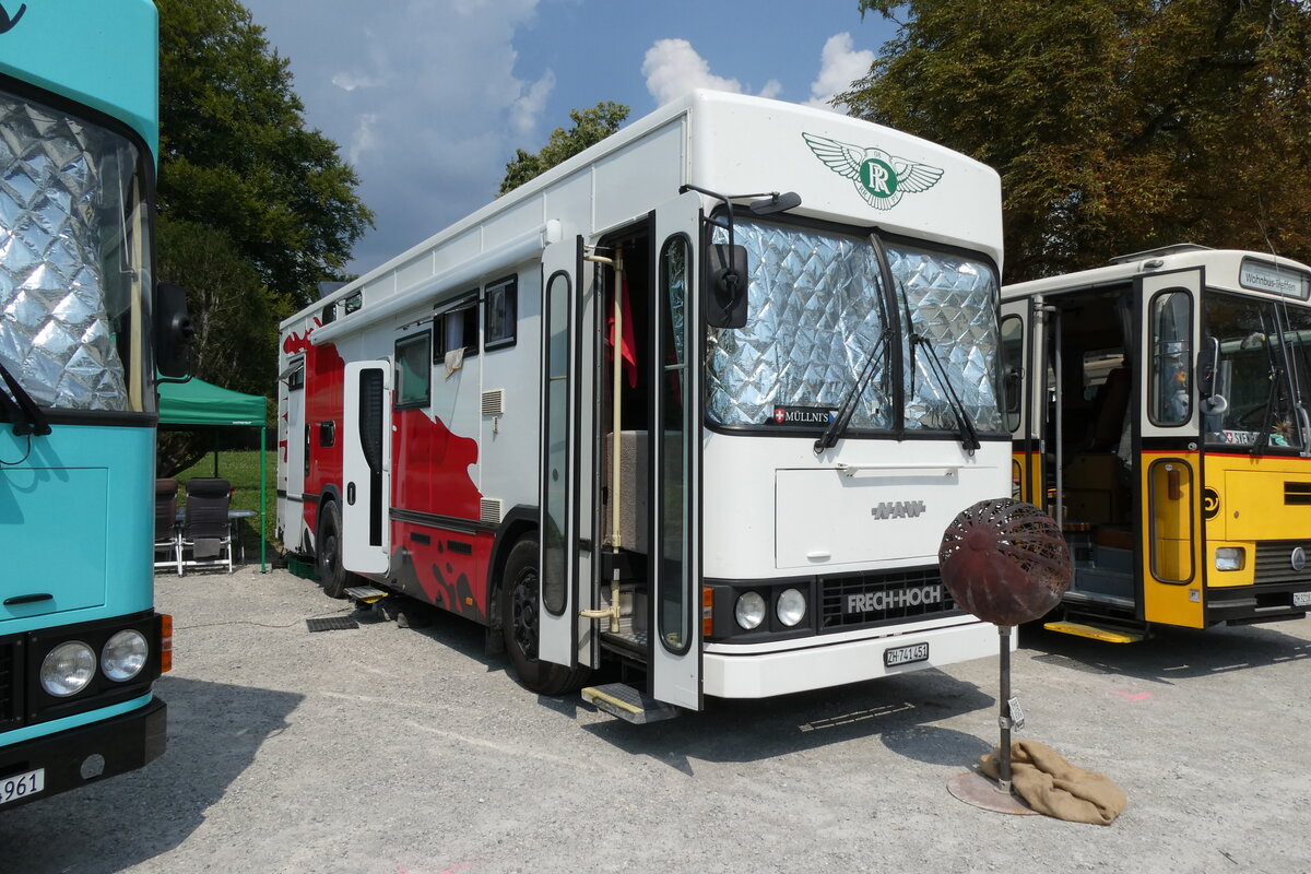 (278'980) - M�llner, Embrach - ZH 741'451 - NAW/FHS (ex Migros, Moosseedorf) am 16. August 2025 in Solothurn, Baseltor