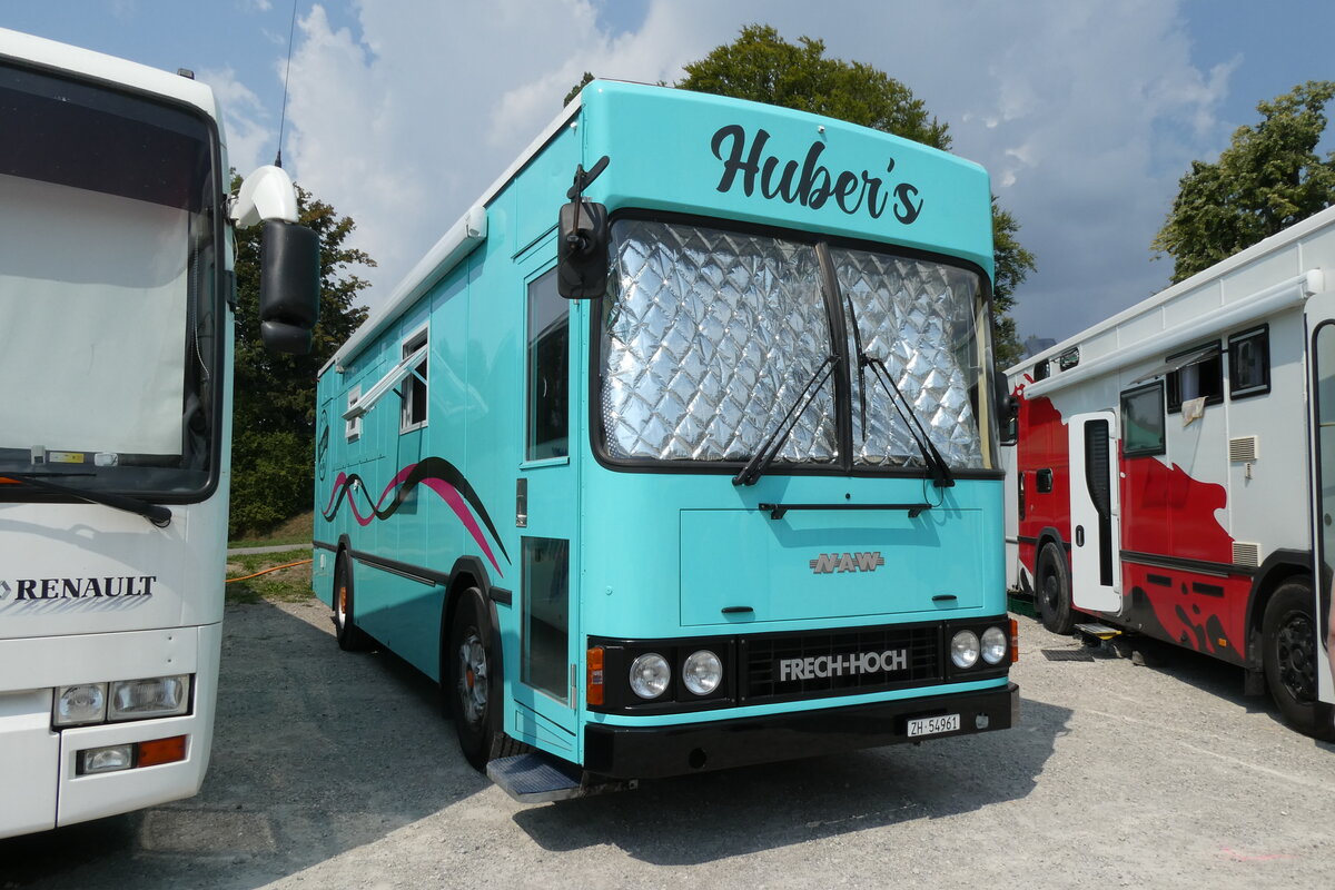 (278'981) - Huber, H�ri - ZH 54'961 - NAW/FHS (ex Musikschule Z�rcher Oberland, Wetzikon; ex Migros, Winterthur) am 26. August 2025 in Solothurn, Baseltor